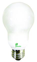 Greenlite CFL 14 Watt (60W) A19 Capsule Warm White (2700K)