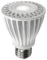 Bombilla de LED PAR20 de intensidad regulable y 9 vatios (45 vatios) con luz blanca cálida de TCP (2700 K)