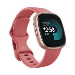 Fitbit Versa 4 Smartwatch Pink Sand/Copper Rose Aluminum