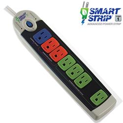 4 Pack - BITS Smart Strip Power Strip - 7 outlet