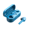 Veho Stix II True wireless earphones - Aqua Blue - Quad Pro microphones, up to 5 hrs battery life & ENC - Inc charging case