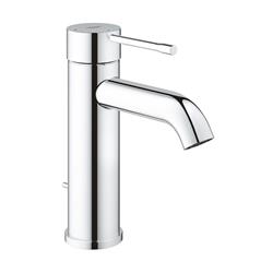 Grohe Essence Single Lever S-Size Basin Mixer Tap Chrome with Pop-Up Waste