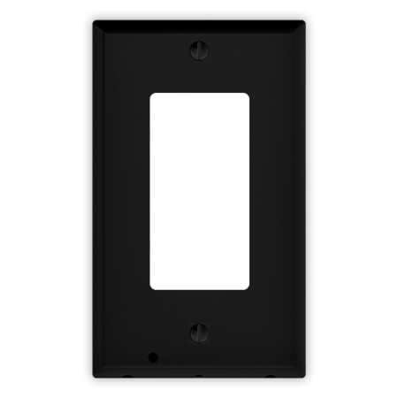 SnapPower Wall Outlet Plate Guidelight - Black Decor